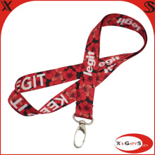 Heat Transfer Printing Satin Hals Lanyards